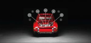 Porsche 911 F mit hoots Sensoren an Bord Beispielbild