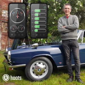 BMW 1600 glas hoots Sensorsystem Oldtimer ZUsatzinstrumente