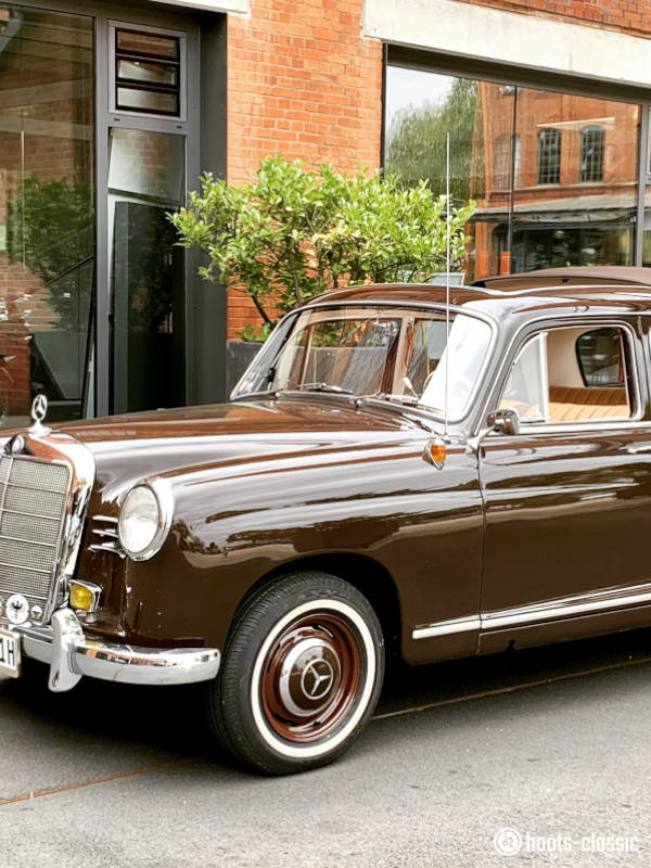 Mercedes Benz Ponton mit hoots classic