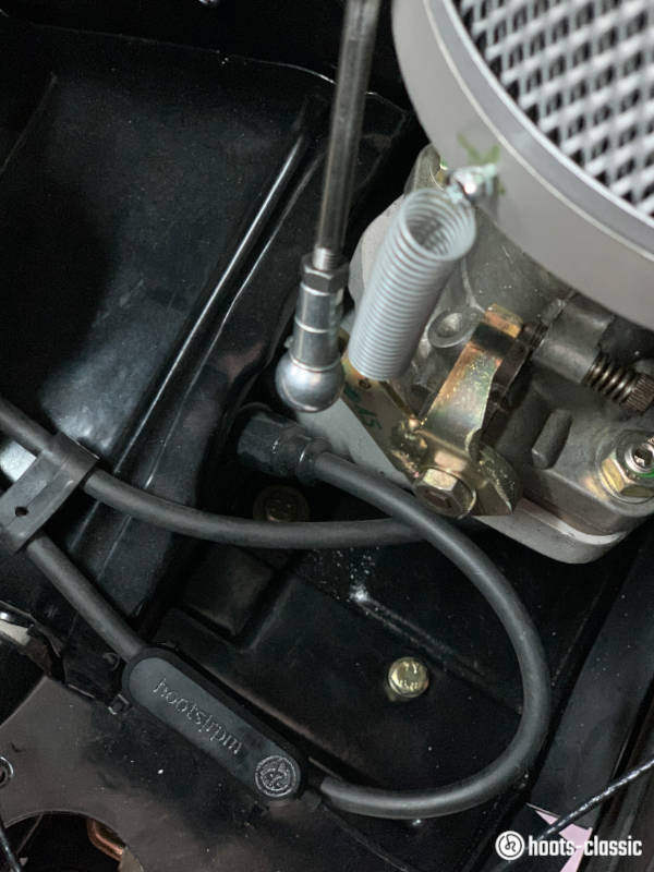 hoots RPM Drehzahlsensor im Porsche 356 Zusatzinstrument Drehzahlmesser