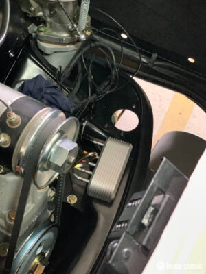 hoots Hauptsystem im Porsche 356 OLdtimer Zusatzinstrumente