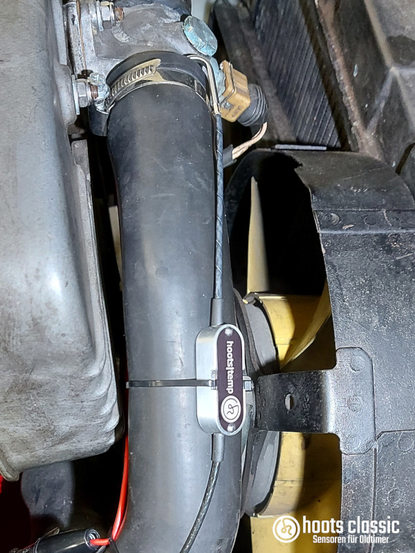 hoots temp Kühlwassertemperatur vom Fiat 124 Spider Abarth