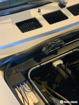 hoots classic Hauptsystem im Fiat Dino Motorraum